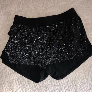 girls ivivva/ lululemon running shorts